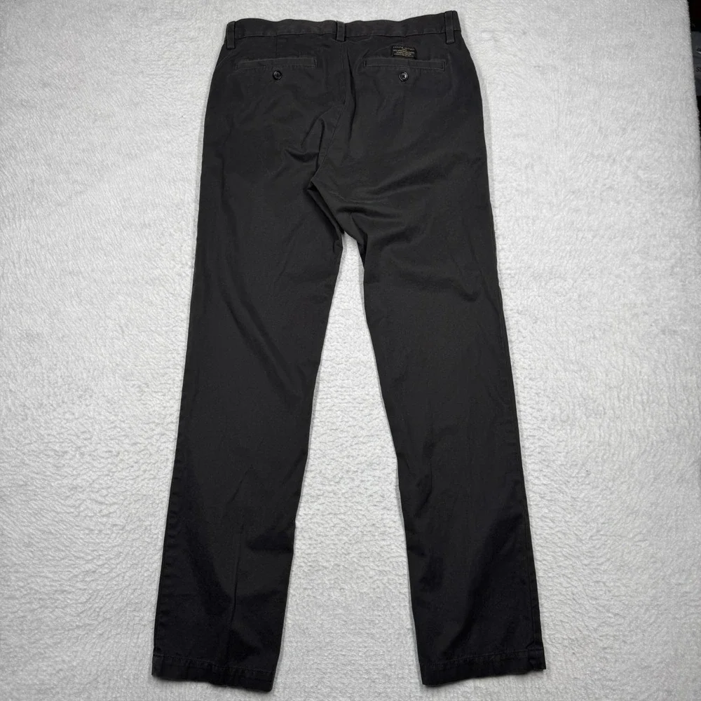 Banana Republic Emerson Chino Pants Gray Straight Leg‎ Casual Men's Size 32x34
